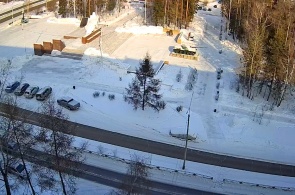Memorial complex Three Stars. Ust-Ilimsk webcams