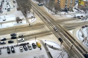 Crossroads of Shchetinkin and Kirov. Abakan webcams