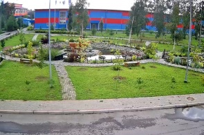 The fairytale town of Zvezdochka Sports and Fitness Center. Angle 2 Webcams of Severodvinsk