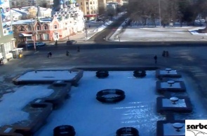 Web Cam of streets of Kirov-Radishchev. Saratov webcam online
