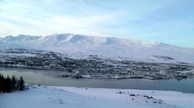 Panorama webcam in Akureyri online