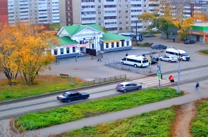 Crossroads Trubnikov-Shkolnaya. Webcams of Pervouralsk