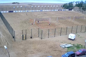 Volleyball court. Webcams of Severodvinsk