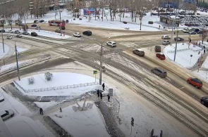 Crossroads of Shchetinkin, Krylov and Friendship of Peoples. Abakan webcams
