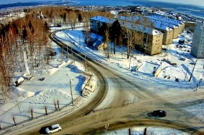 Crossroads of Naimushin and Romantics. Ust-Ilimsk webcams