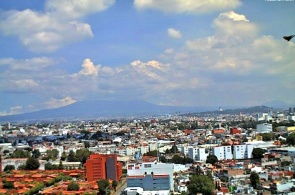 Panorama of the city. Webcam Puebla online