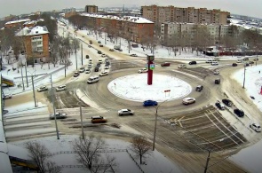 Crossroads of Nekrasov and Pushkin. Abakan webcams