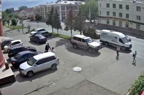 Street Herzen. Omsk webcam online