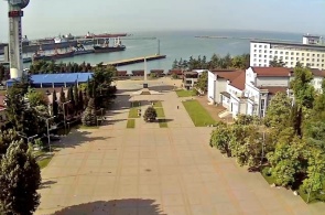 The Central area of the Tuapse city web Cam online