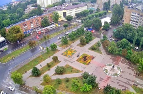 Square on Tikhaya Street, 55. Engels webcams
