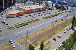 The intersection of Alexander and the World. Webcams Volga online