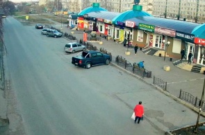 Street Of Friendship Of Peoples. Webcam Achinsk online