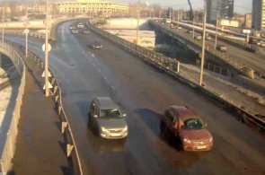 The October bridge. Cherepovets web camera online