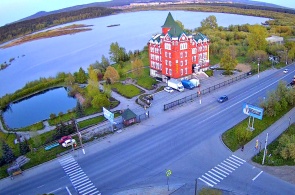 30th Anniversary of Victory Avenue and Molodezhny block. Zlatoust webcams