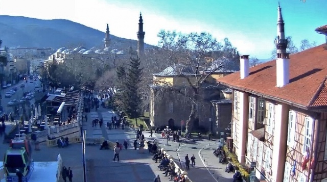 The Plaza in front of city hall Bursa