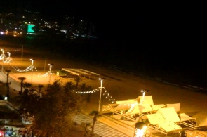 View of the beach in the summer resort of Costa Blanca. Valencia webcams