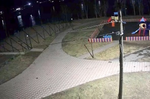 Park on Kirova. Playground. Ust-Kut webcams
