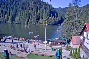 Red lake. Webcams Brasov