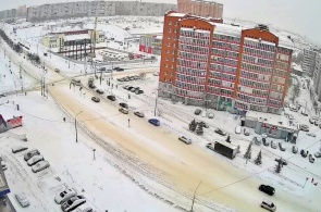 Crossroads of 60 years of the formation of the USSR and Glory. Krasnoyarsk webcams