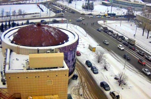 Crossroads st. Cathedral - Lenin Ave. Webcams Kemerovo