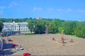 Lenin Square. Velikiye Luki webcam online