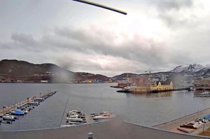 Harstad Harbour. Webcams Troms