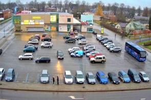 Shopping center Centrum2. Webcam Viljandi online