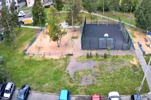 Children's playground on Mira street. Webcams Severodvinsk
