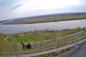 The River Tom. Webcam Tomsk online