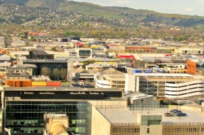 The center of the city. Webcam Christchurch online