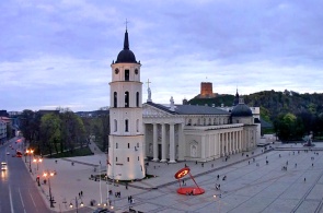 Cathedral Square. Webcams Vilnius