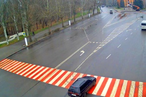 Street of Heroes of Ukraine. Camera number 2. Melitopol webcams