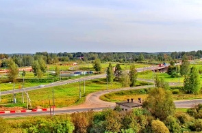 Interchange at the village of Dorozhny. Velikiye Luki webcams online