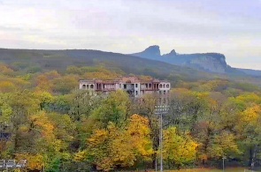 Sanatorium Plaza. Webcams Zheleznovodsk online