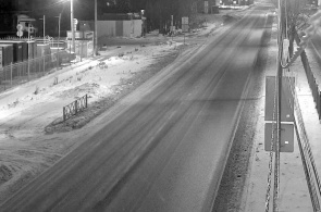 The intersection of Shkolnaya and Sadovaya streets. Camera 2. Yaroslavl webcams