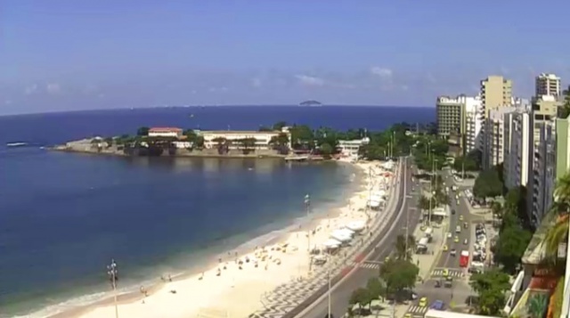 Fort Copacabana webcam online