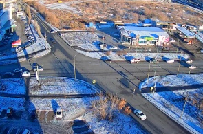 The intersection of Salmyshskaya and Motorists. Orenburg webcams
