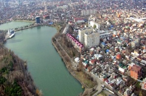 Panoramic webcam online Krasnodar. The Western direction.