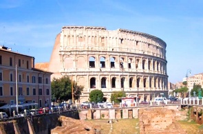 Coliseum. Rome webcams online