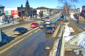 The street Mozhginskaya. Market. Webcams can be online