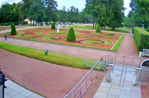 Entrance to the Catherine Palace. Webcams Pushkin