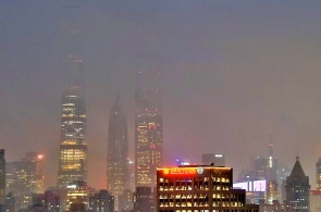 City panorama. Shanghai webcams online