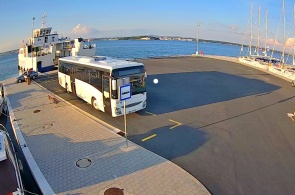 Ferry pier. Tkon webcams online