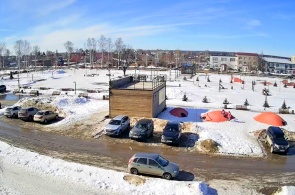 Central square. Mozhga webcams online
