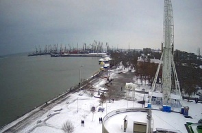 Berdyansk Maritime square web Cam online