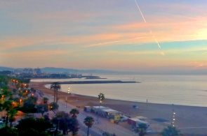 Saint Sebastian Beach. Barcelona Webcams Online