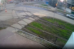 Crossroads of Kirov - Karsunskaya streets. Webcams Ulyanovsk