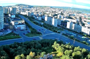 Crossroads of Starostin and Mir. Webcams Murmansk