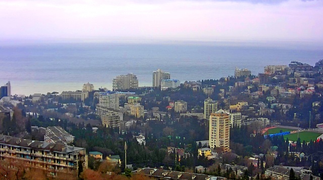 City view. Yalta webcams