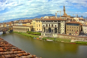 Ponte Vecchio Bridge. Angle 2. Florence webcams online